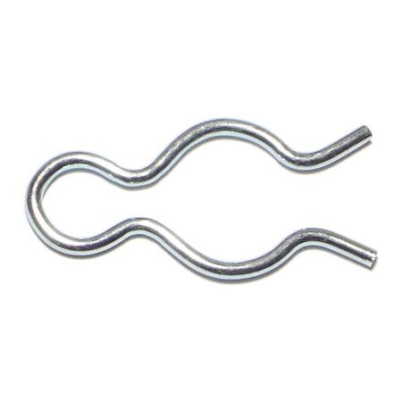 MIDWEST FASTENER 3/4" x 1-7/8" Zinc Plated Steel Pin Clips 20PK 67093